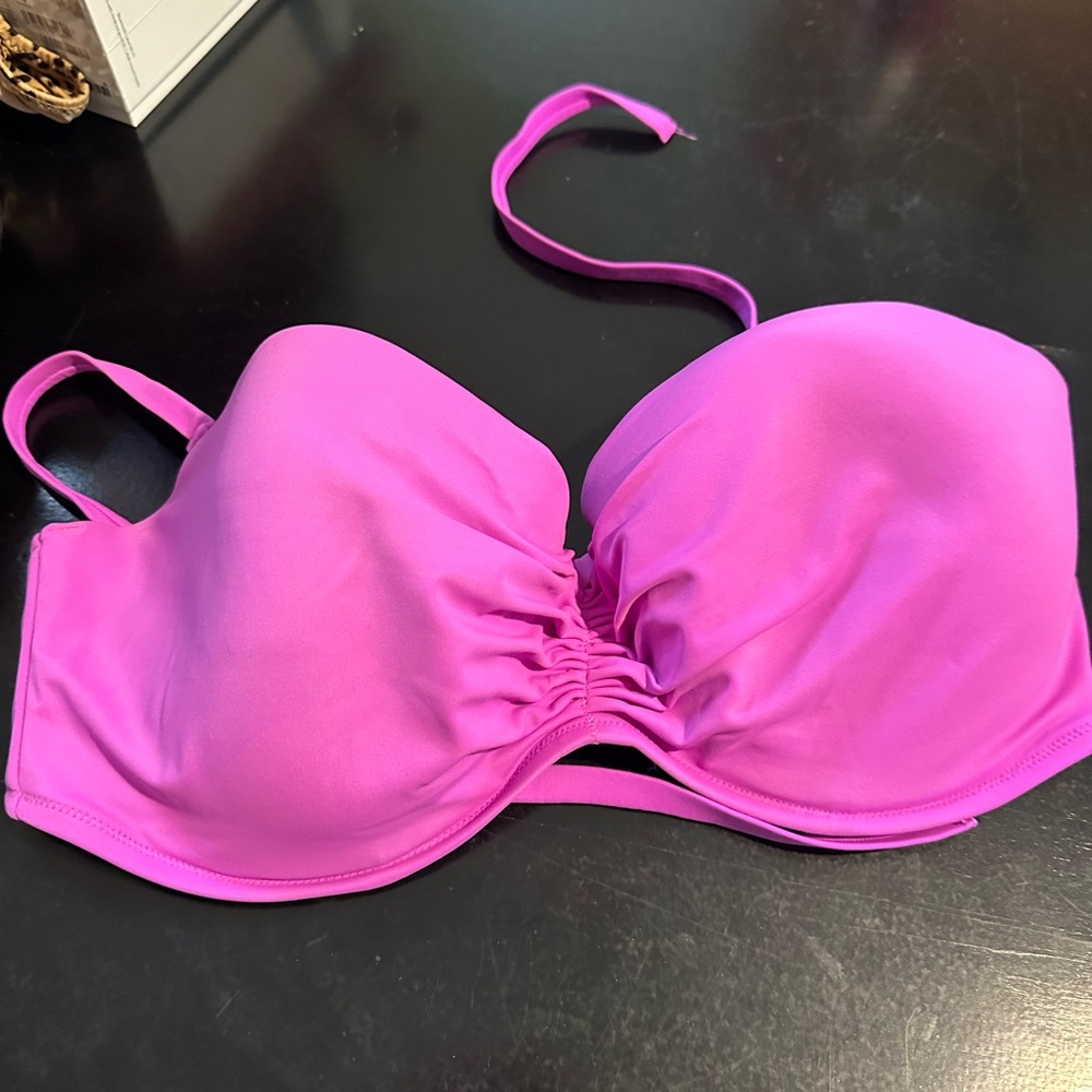 purple bikini victoria secret top